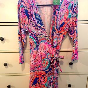 NEW WITH TAGS! Lilly Pulitzer karlie wrap romper